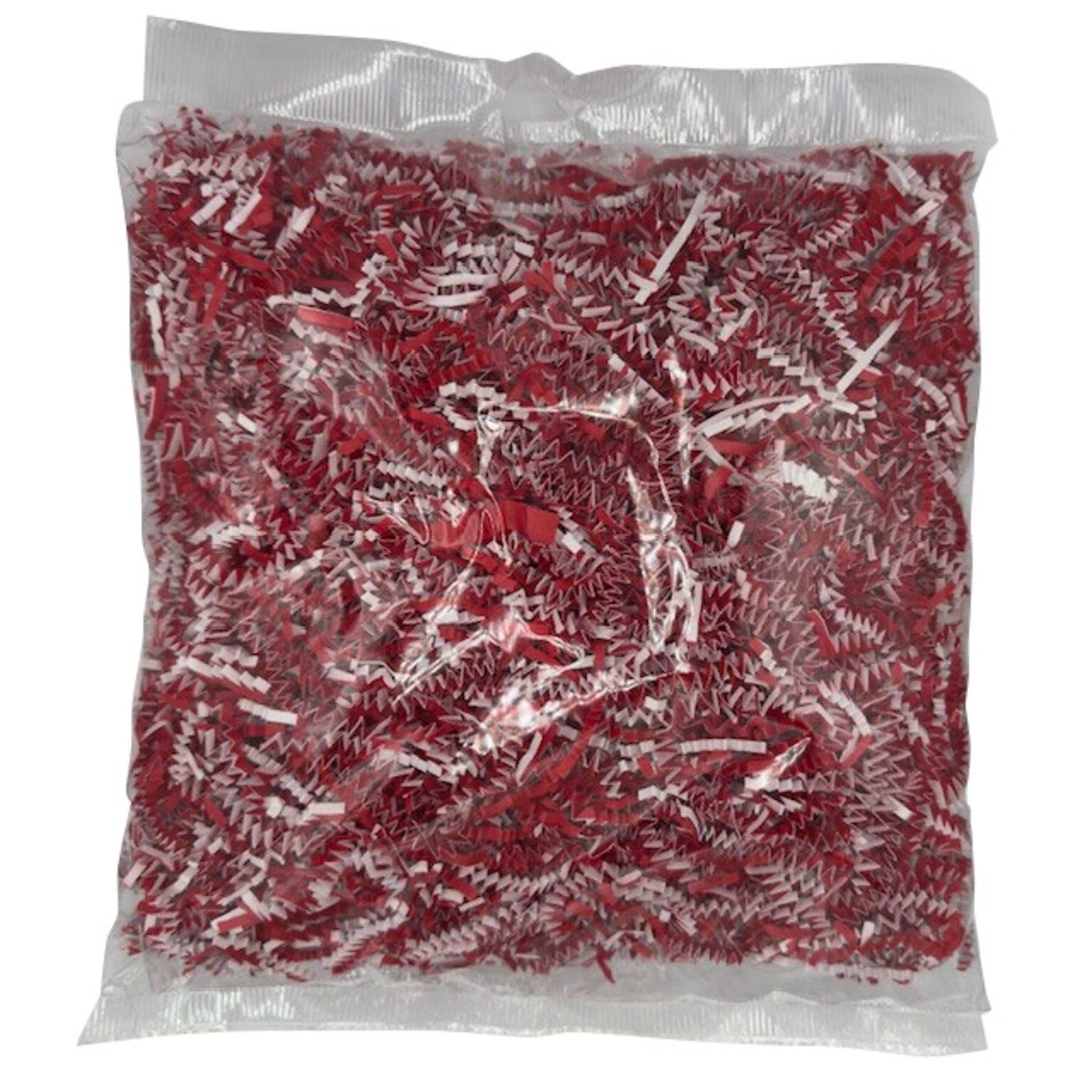Spring Fill Peppermint Scented Crinkle Paper, 1lb., Red/White (FGR0019)