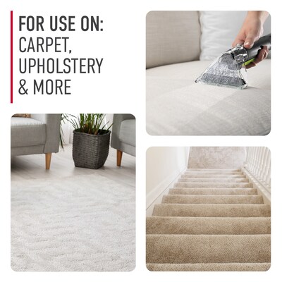 Hoover Pure Essentials Carpet Cleaning Solution, Liquid, Fresh Rain Scent, 128 oz., (AH31965)