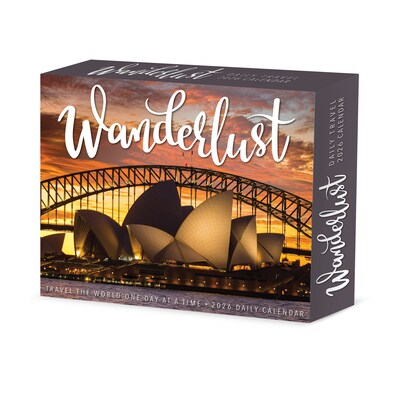 2026 Willow Creek Wanderlust 6.2" x 5.4" Day-to-Day Calendar (54482)