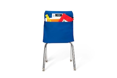 Seat Sack Seat Storage, 9.45" x 8.46" x 3.94", Blue, 10/Pack (00101BUNDLE)