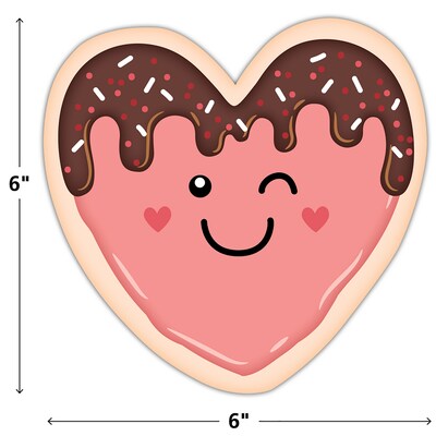 Teacher Created Resources Frosted Heart Cookies Accents, 30/Pack, 3 Packs/Bundle (TCR6951-3)