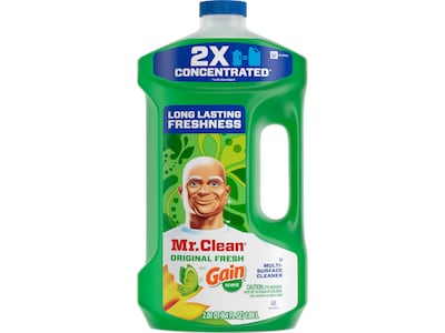 Mr. Clean Multi-Surface Cleaner, Gain Original Fresh Scent, 64 Fl. Oz. (10724)