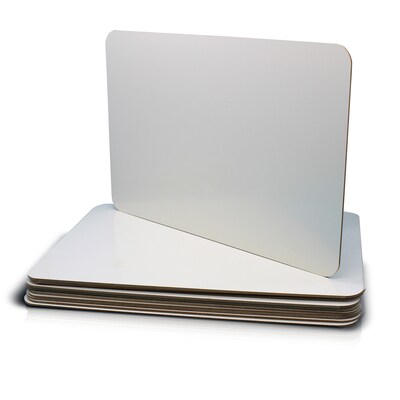 Flipside Products Melamine Dry-Erase Board, 12" x 18", 3/Pack (FLP100123)
