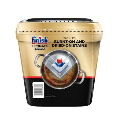Finish Ultimate Quantum Dishwasher Detergent Tablets, Unscented, 38 Tablets/Tub (51700-99828)