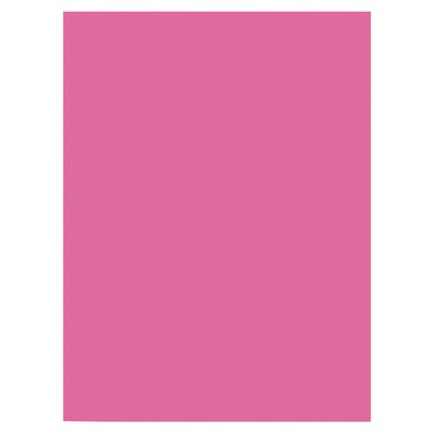 Prang 9" x 12" Construction Paper, Hot Pink, 50 Sheets/Pack (P9103-0001)