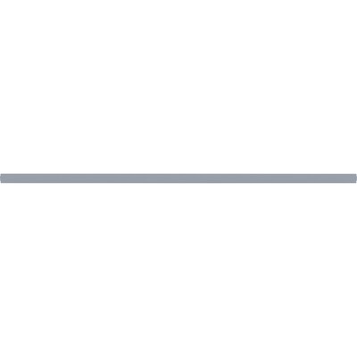 Lorell Aluminum Double-Wide Horizontal Panel Strip, Silver (LLR90274)