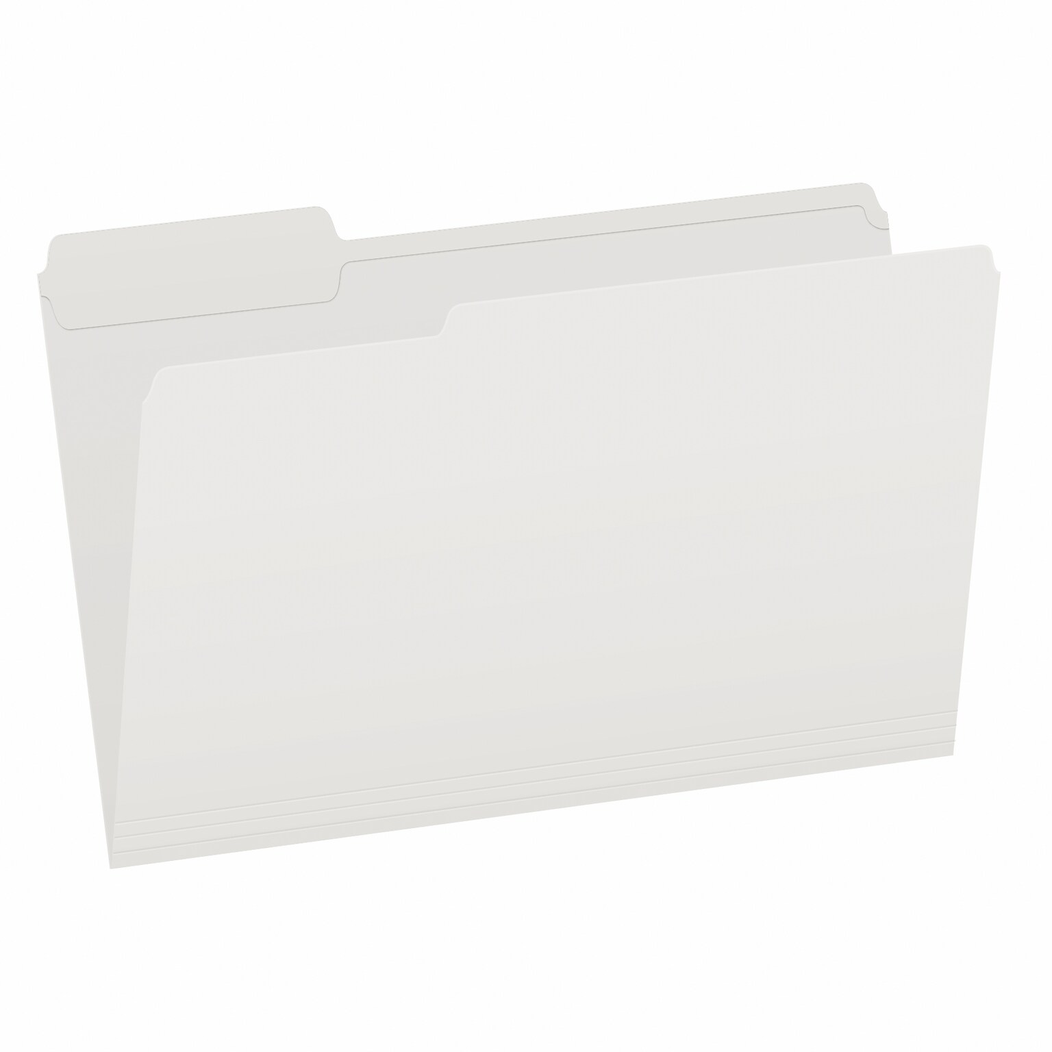 Pendaflex Heavy Duty File Folder, 1/3-Cut Tab, Assorted, Legal Size, White, 100/Box (1007034)