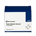 First Aid Only Triple Antibiotic Ointment Packets, 0.03 oz., 60/Box (12-700)