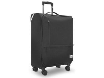 Solo New York Re:treat 26 Carry-On  Suitcase, 4-Wheeled Spinner, Black (UBN931-4)