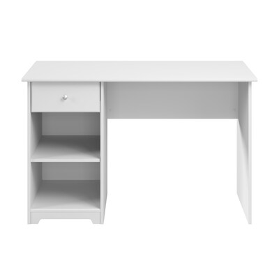 Bush Furniture Cabot 48W Computer Desk with Storage, White (WC31947)