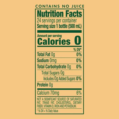 Perrier Flavored Forever Orange Sparkling Mineral Water, 16.9 oz., 24 Bottles/Carton (12242377)