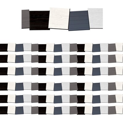 Teacher Created Resources Modern Farmhouse Block Die-Cut Border Trim, 35 ft., 6 Packs (TCR8535-6)