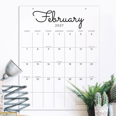 2027 TF Publishing Large Art 17 x 22 Monthly Desk or Wall Calendar, Multicolored (27-8214)