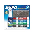 EXPO Dry-Erase Starter Kit, Low Odor, Chisel-Tip, Assorted Colors (80653)