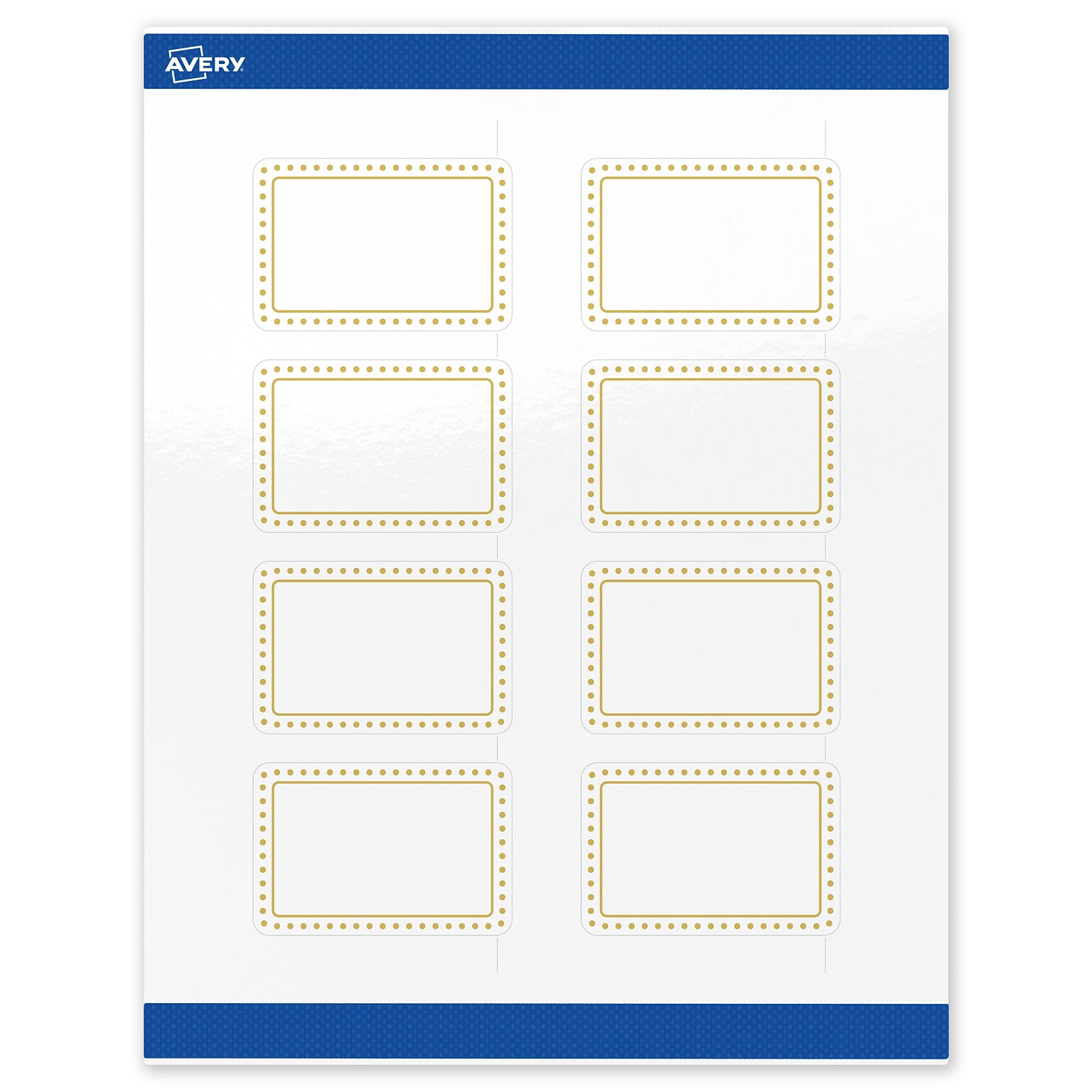 Avery Laser/Inkjet Rectangle Multipurpose Labels, 2 x 3, White, 80/Pack (S00-DHV)