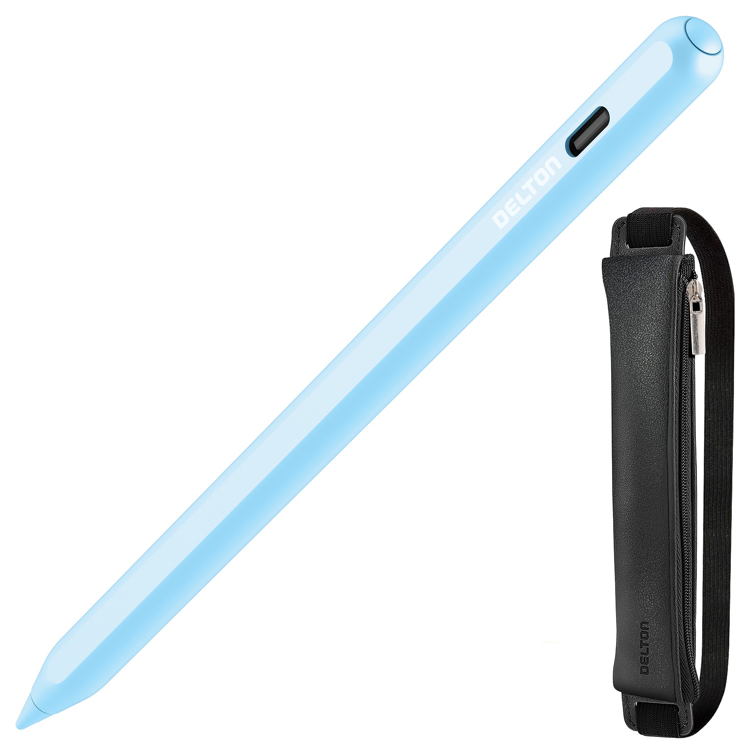 Delton DAP7 Stylus Pen, Wireless Magnetic Charging, Blue (DAP7BL)