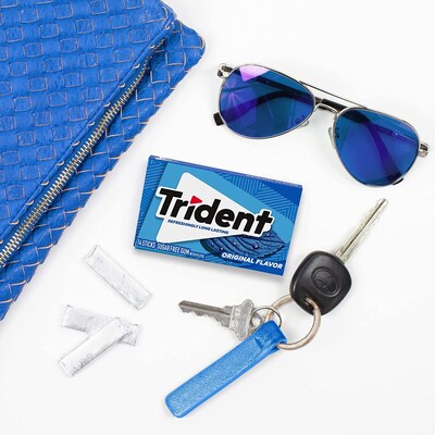 Trident Original Gum, 14 Pieces/Pack, 12/Packs (VAM05020)