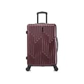 InUSA Drip Polycarbonate/ABS Medium Suitcase, Wine (IUDRI00M-WIN)