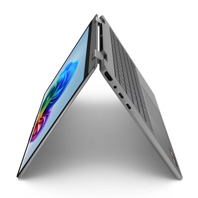 Lenovo IdeaPad 5a 14" Laptop, AMD Ryzen AI 7 445, 16GB RAM, 512GB SSD, Windows 11, Luna Grey, Windows 11 Home