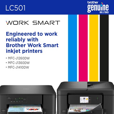 Brother LC501 Yellow Standard Yield Ink Cartridge (LC501YS)