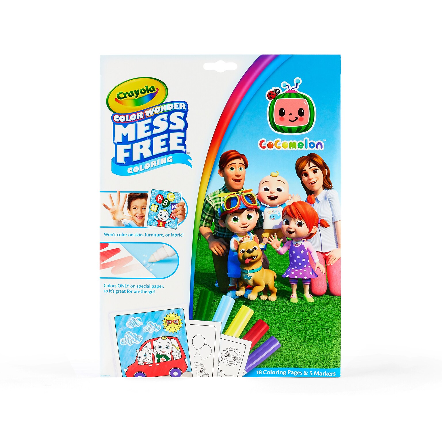 Crayola Color Wonder Cocomelon Coloring Pad & Markers (75-2788)