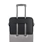 Solo New York Urban Chrysler Polyester Briefcase, Laptop Compatible, Black (LVL330-4)