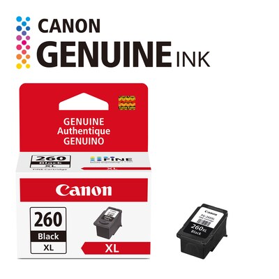 Canon PG-260 XL Black High Yield Ink Cartridge  (3706C001)