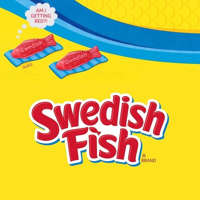 Swedish Fish Original Soft & Chewy Candy, 5 oz., 12/Carton (JAR1506208)