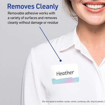 Avery Laser/Inkjet Rectangle Multipurpose Labels, 2-1/3" x 3-3/8", White, 120/Pack (S00-F43)