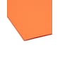 Smead File Folder, Reinforced Straight-Cut Tab, Legal Size, Orange, 100 per Box (17510)