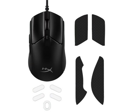 HyperX Pulsefire Haste 2 Wireless Optical 2.4 GHz Ergonomic Gaming Mouse, Black (6N0A7AA)