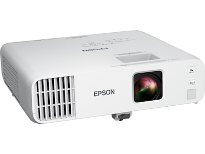 Epson PowerLite L210W Wireless 3LCD Lamp-Free Laser Display Projector, White (V11HA70020)