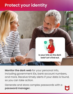 McAfee+ Premium Individual for Unlimited Devices, Windows/macOS/Android/iOS/ChromeOS, Product Key Card (MPP41ESTURPIM)