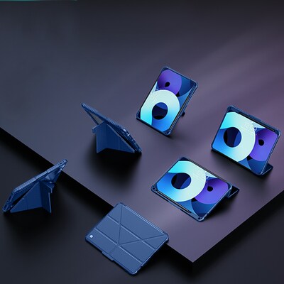 SaharaCase Heavy Duty Folio Case for 11" Apple iPad Pro M4 (2024), Desert Blue (TB00393)