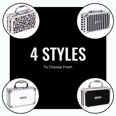 Vaultz Storage Container w/ Combination Lock, Plastic, Black (VZ00361-CAM)