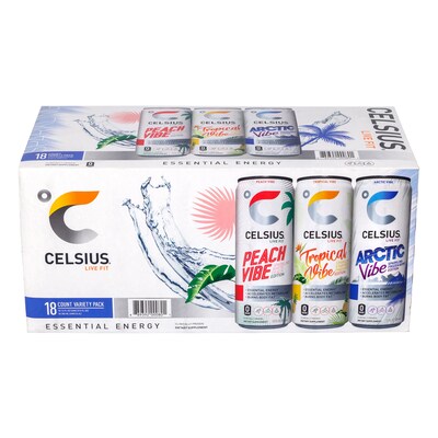 Celsius Vibe Variety Pack & Poptarts Variety Pack, 2/Pack (600-04172)