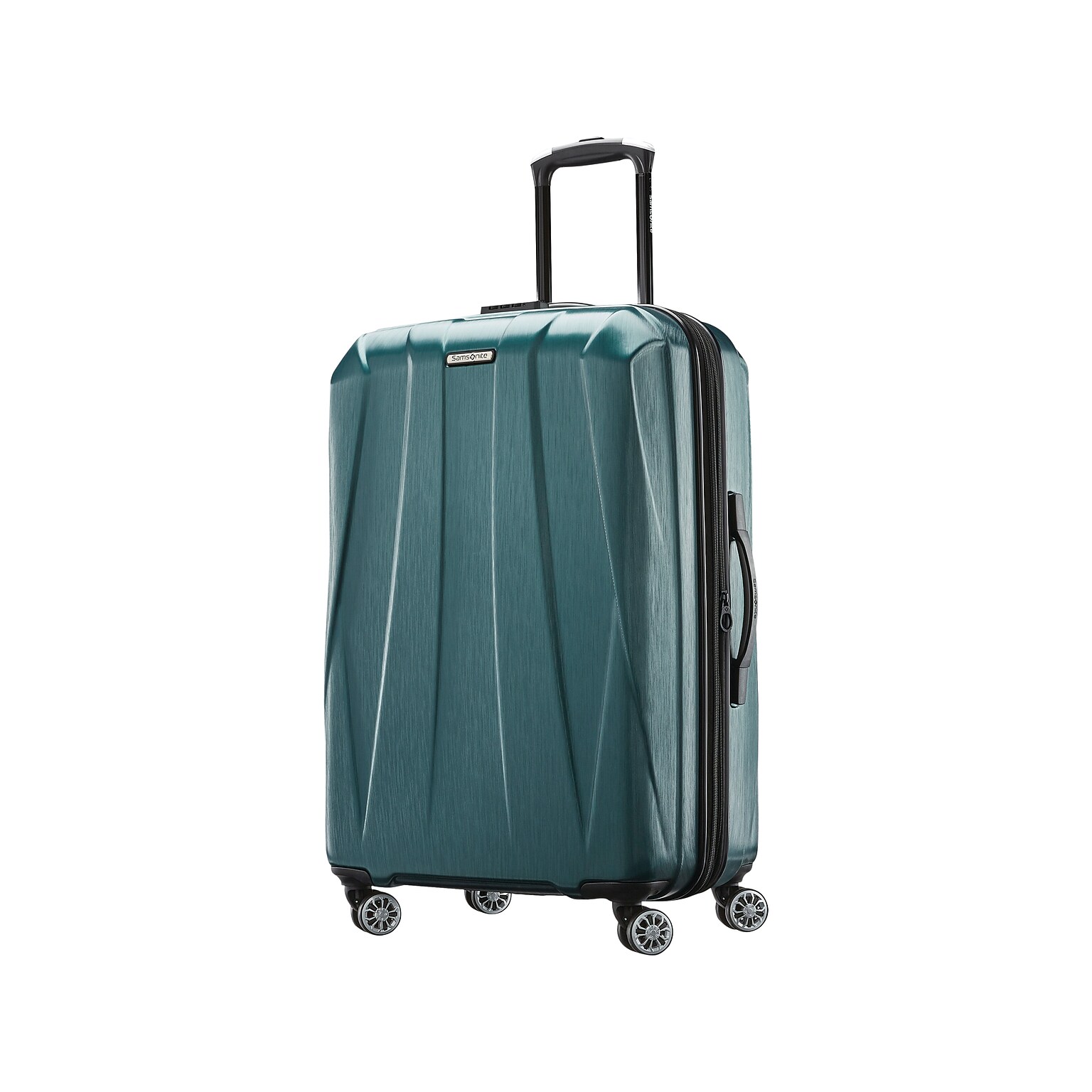 Samsonite Centric 2 Polycarbonate 4-Wheel Spinner Luggage, Emerald Green (133032-1327)