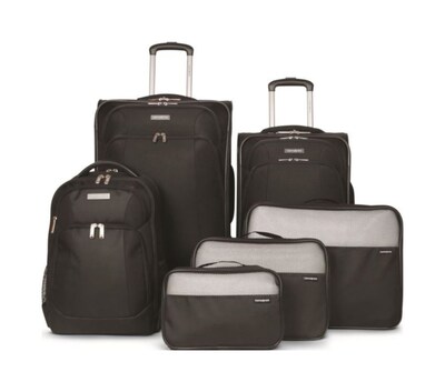 Samsonite Dymond Family Vacation Luggage Set (Black)