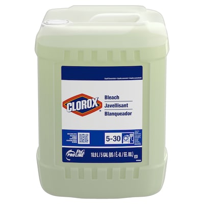 P&G ProLine Professional Clorox Antibacterial Bleach, 5 Gallon (70678)