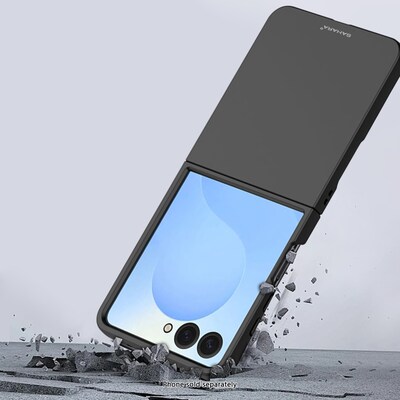 SaharaCase Venture Series Slim Case for Galaxy Z Flip7, Scorpion Black (CP00860)