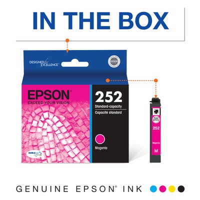 Epson T252 Magenta Standard Yield Ink  Cartridge