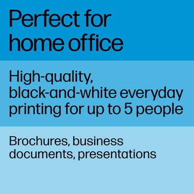 HP LaserJet M207dw Wireless Black & White Print Only Laser Printer, Best for Home (8J9K9F)