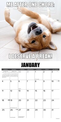 2026 Willow Creek Dog-Gone-It 12" x 12" Monthly Wall Calendar (50996)