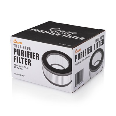 Crane True HEPA Air Purifier Replacement Filter for EE-5073 (HS-1957)