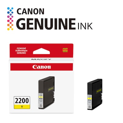 Canon PGI-2200 Yellow Standard Yield Ink Cartridge (9306B001)