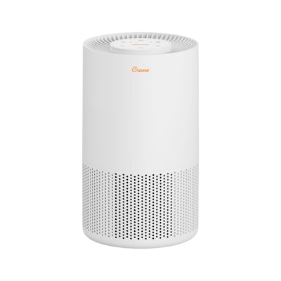 Crane True HEPA Tabletop Air Purifier, White (EE-5075)