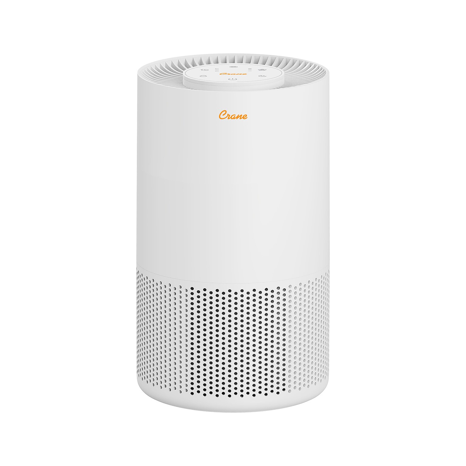 Crane True HEPA Tabletop Air Purifier, White (EE-5075)