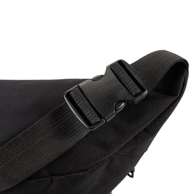DUKAP Tango Polyester Waist Bag, Black (BDK-TAN-BLK)