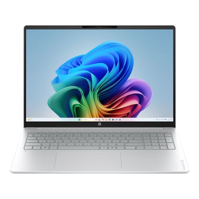 HP OmniBook 3 16 Laptop, Copilot+ PC, Snapdragon X X1-26-100, 16GB RAM, 512GB SSD, +33 Hour Battery, Windows 11 Home