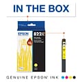 Epson T822XL Yellow High Yield Ink Cartridge (T822XL420-S)